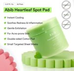ABIB Heartleaf Toning Pads – Dischete Calmante pentru Iritații & Hidratare Profundă (150 ml / 80 buc) - imagine 2