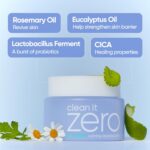 BANILA CO - Calming Cleansing Balm – Demachiant Blând pentru Ten Sensibil și Iritat 100ml - imagine 3