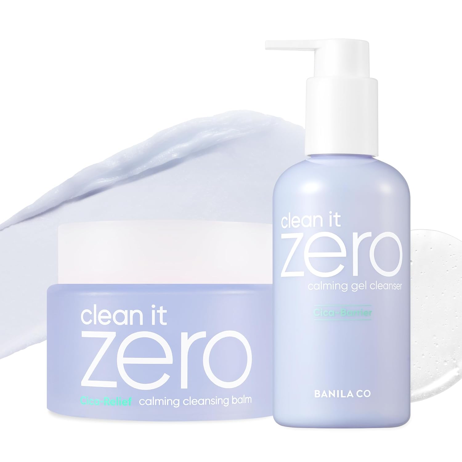 BANILA CO Clean It Zero Calming pack BANILA CO - Clean It Zero Calming Pack – Balsam Demachiant Calm și Gel de Curățare - imagine 1
