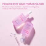 BANILA CO - Dear Hydration Crystal Glow Essence – Esență Iluminatoare cu Pink Cactus & Acid Hialuronic 50ml - imagine 3