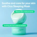 BANILA CO - Overnight Soothing Cica Sleeping Mask – mască de noapte calmantă și reparatoare 100ml - imagine 2