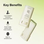 BEAUTY OF JOSEON – Mugwort + Camellia Stick SPF50 Stick solar matifiant cu armurariu și camelia – protecție UV și control sebum - imagine 2