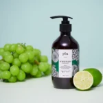 PLU - Gel de Duș Exfoliant – Lime și Struguri pentru Piele Catifelată (500 g) - imagine 3