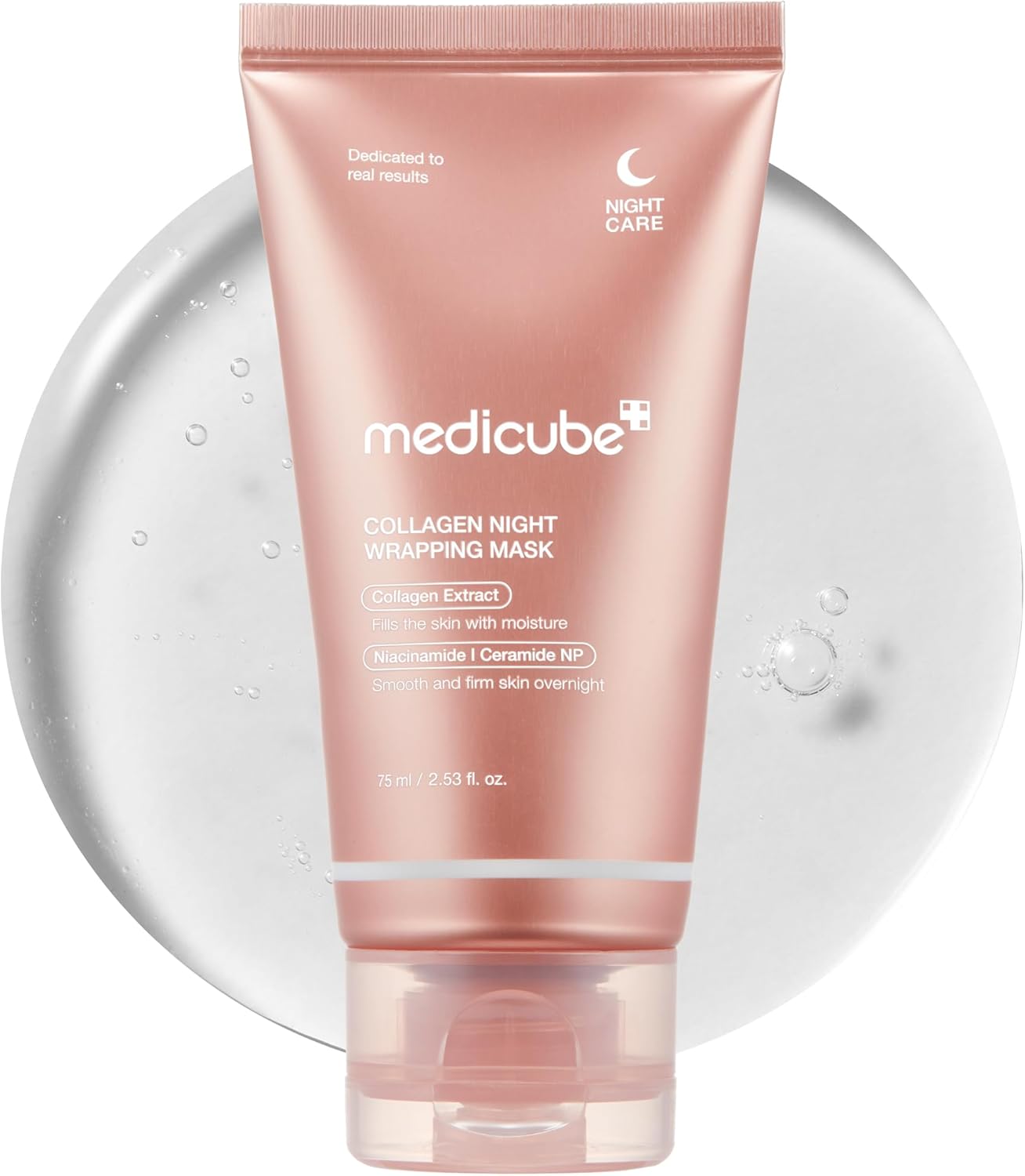Medicube Collagen Night Wrapping Cream MEDICUBE - Collagen Night Wrapping Cream – Hidratare și Elasticitate Pe Tot Parcursul Nopții 75ml - imagine 1