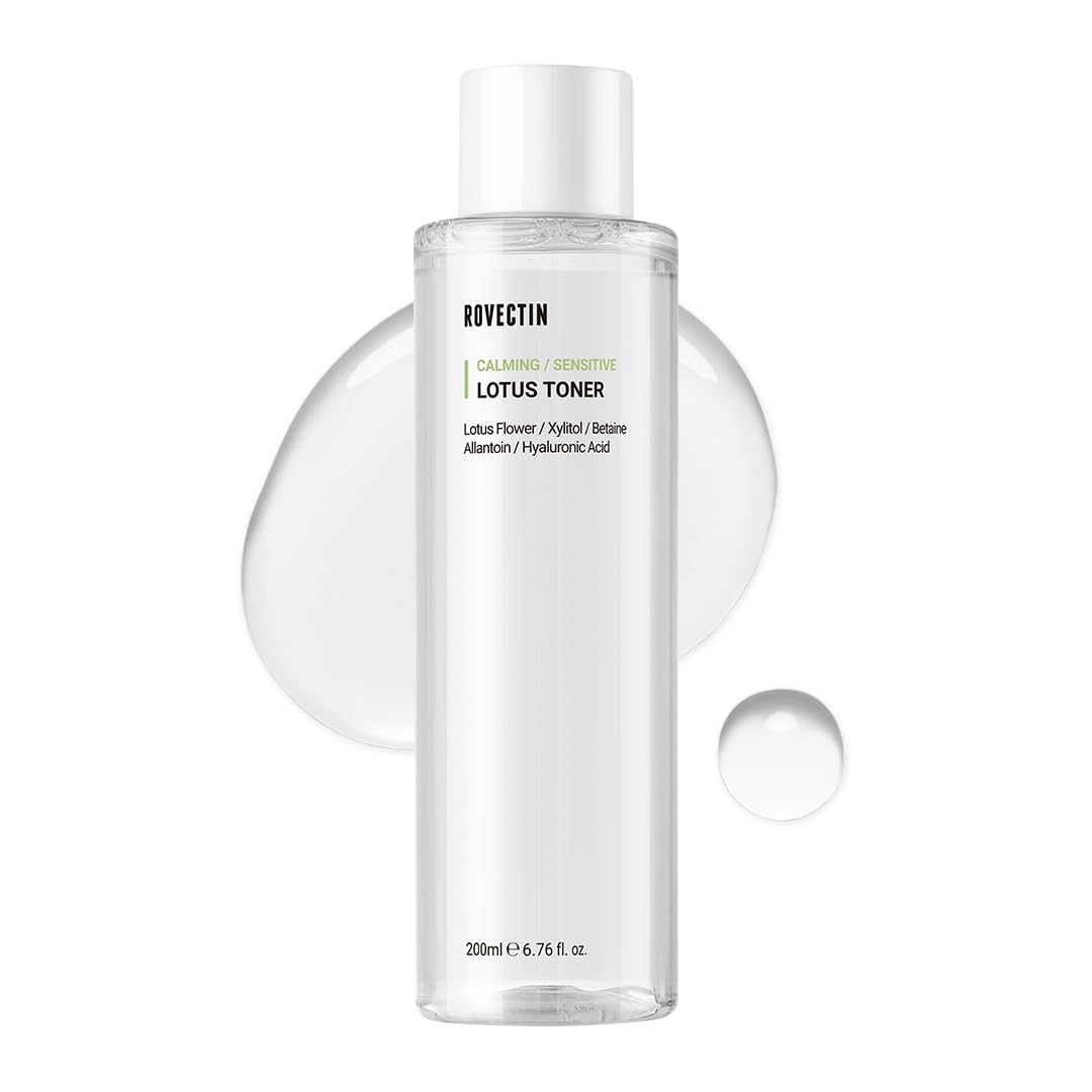 ROVECTIN Calming Lotus Water Toner ROVECTIN - Calming Lotus Toner – Îngrijire Delicată pentru Ten Sensibil ( 200ml) - imagine 1