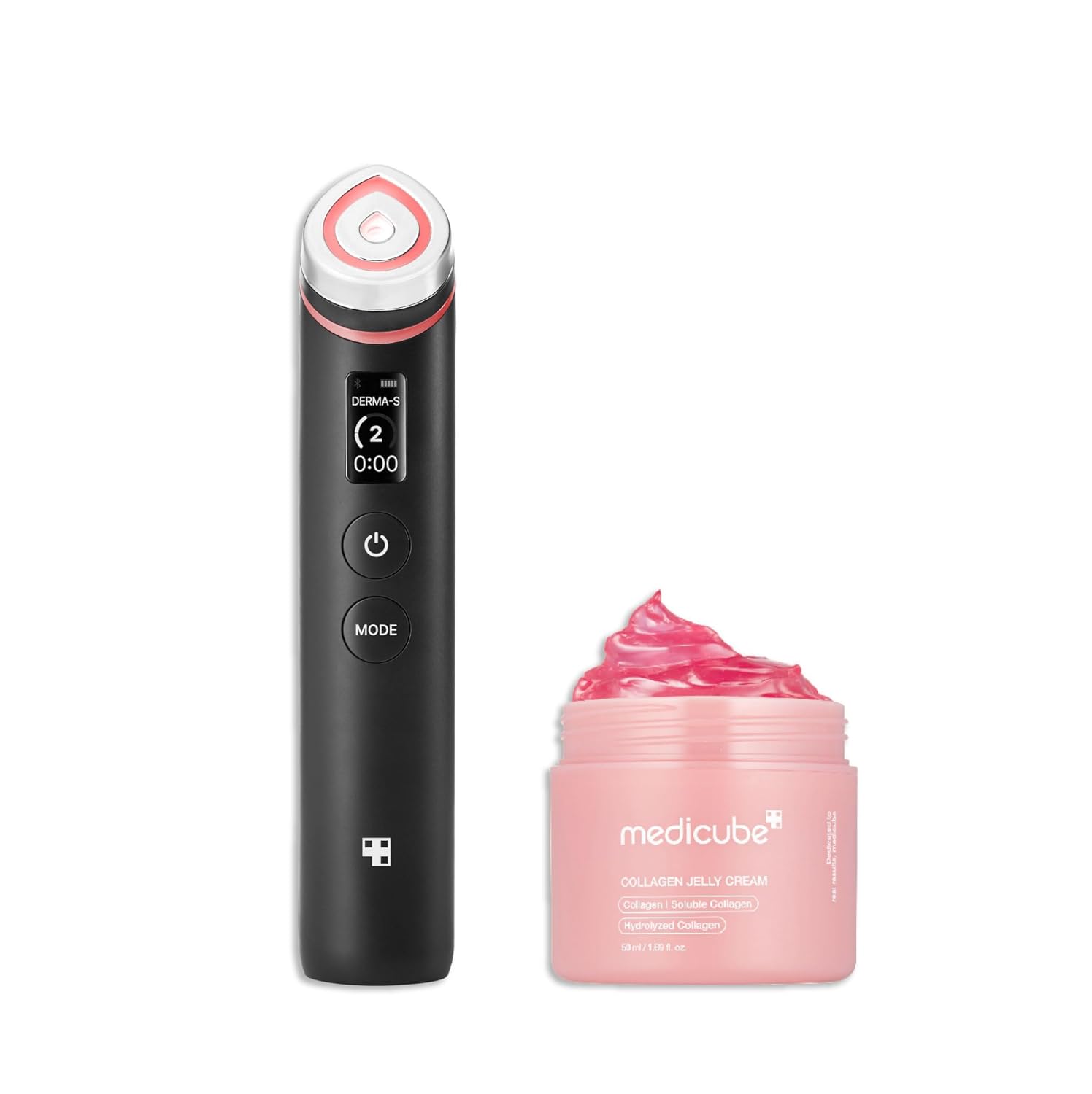 medicube Age-R Booster Pro set 2 MEDICUBE - Booster Glow Duo – Age-R Booster Pro & Collagen Jelly Cream 50ml pentru Glow și Fermitate - imagine 1