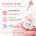 MEDICUBE - Salmon DNA PDRN Pink Peptide Serum – Regenerare, Luminozitate și Elasticitate în profunzime 30ml - imagine 3