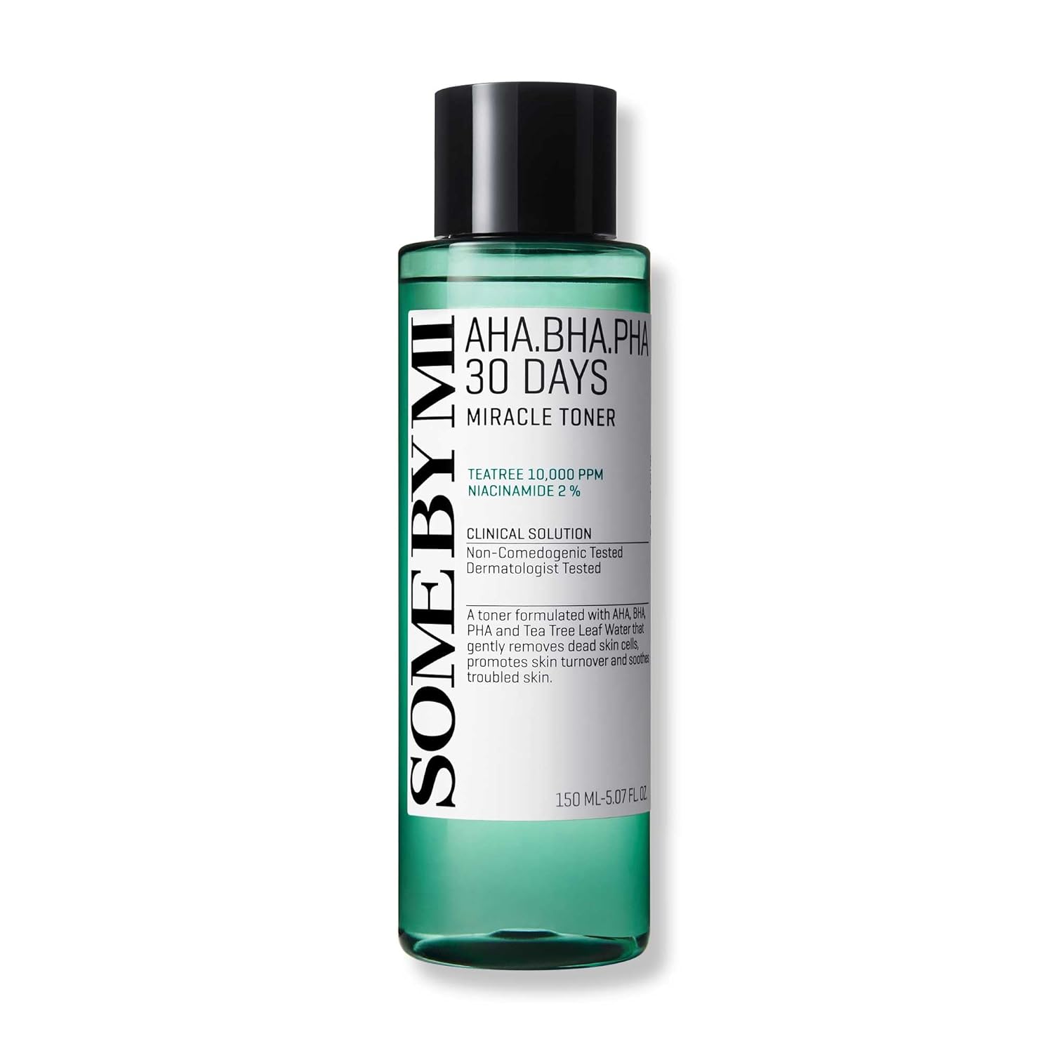 SOME BY MI AHA BHA PHA 30 Days Miracle Toner SOME BY MI - AHA BHA PHA 30 Days Miracle Toner – Toner Exfoliant & Calmant 150ml - imagine 1