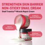 SOME BY MI - Snail Truecica Miracle Repair Cream – Cremă Reparatoare pentru Ten Sensibil 60ml - imagine 2